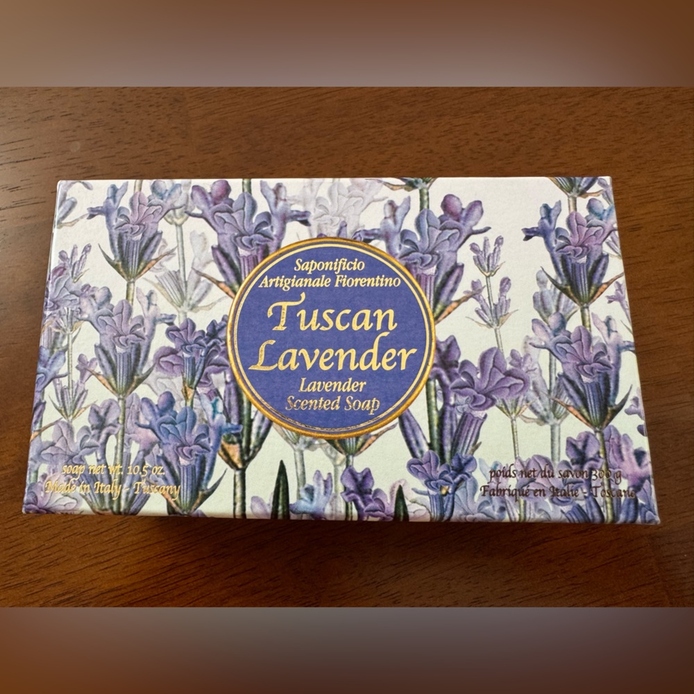 Saponificio Artigianale Fiorentino Tuscan Lavender Scented Soap 🦋